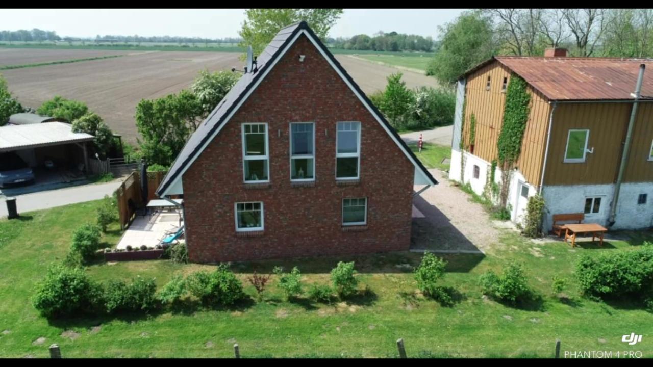 Oldenswort Ferienhaus-Hemmerdeich מראה חיצוני תמונה